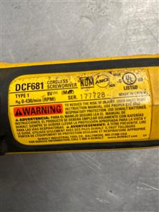 Dewalt dcf681 store